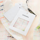 CHANEL Dress Tweed 40 White CC Auth 211437SAM-13