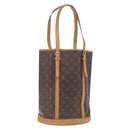 LOUIS VUITTON Monogram Bucket GM Shoulder Bag M42236 LV Auth 211446-1
