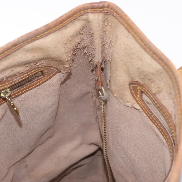 LOUIS VUITTON Monogram Bucket GM Shoulder Bag M42236 LV Auth 211446