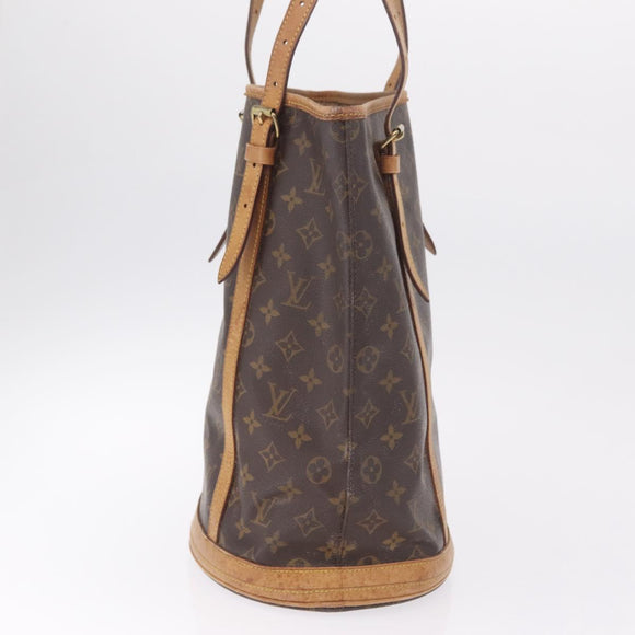 LOUIS VUITTON Monogram Bucket GM Shoulder Bag M42236 LV Auth 211446