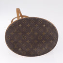 LOUIS VUITTON Monogram Bucket GM Shoulder Bag M42236 LV Auth 211446-9
