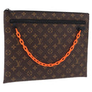 LOUIS VUITTON Monogram Solar Ray Pochette A4 Clutch Bag M44484 LV Auth 211447M-1