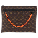 LOUIS VUITTON Monogram Solar Ray Pochette A4 Clutch Bag M44484 LV Auth 211447M-2