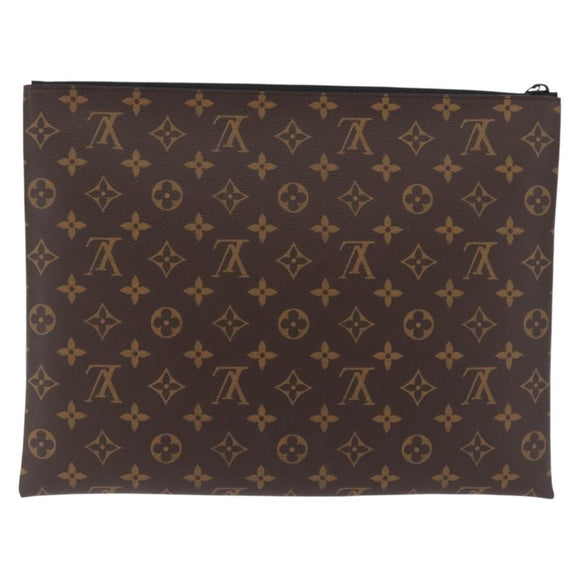 LOUIS VUITTON Monogram Solar Ray Pochette A4 Clutch Bag M44484 LV Auth 211447M