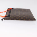 LOUIS VUITTON Monogram Solar Ray Pochette A4 Clutch Bag M44484 LV Auth 211447M-5