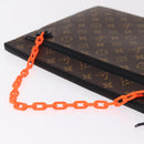 LOUIS VUITTON Monogram Solar Ray Pochette A4 Clutch Bag M44484 LV Auth 211447M-7