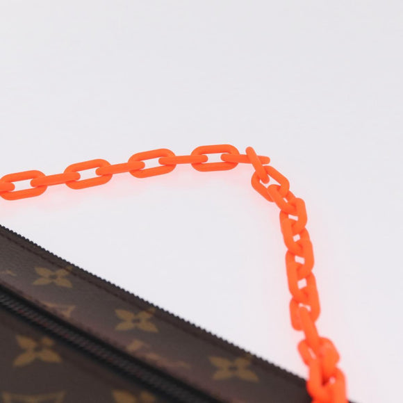 LOUIS VUITTON Monogram Solar Ray Pochette A4 Clutch Bag M44484 LV Auth 211447M