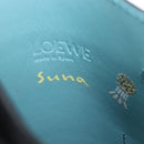 LOEWE Suna Fujita Collaboration Pebble Shoulder Pouch Black Silver Auth 211450SM-22
