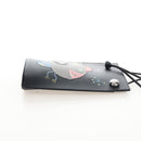 LOEWE Suna Fujita Collaboration Pebble Shoulder Pouch Black Silver Auth 211450SM-5