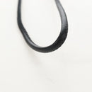 LOEWE Suna Fujita Collaboration Pebble Shoulder Pouch Black Silver Auth 211450SM-8