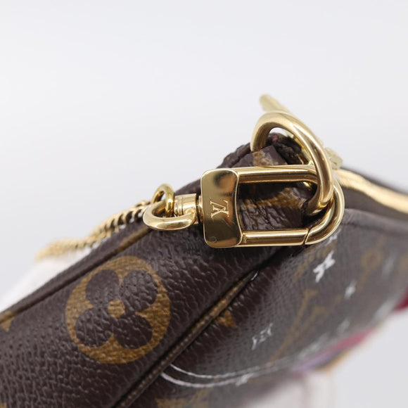LOUIS VUITTON Vivienne Mini Pochette Accessoires Christmas M68490 Auth 211453M