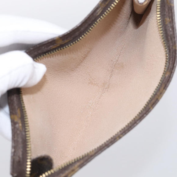 LOUIS VUITTON Monogram Bucket GM Accessory Pouch LV Auth 211454