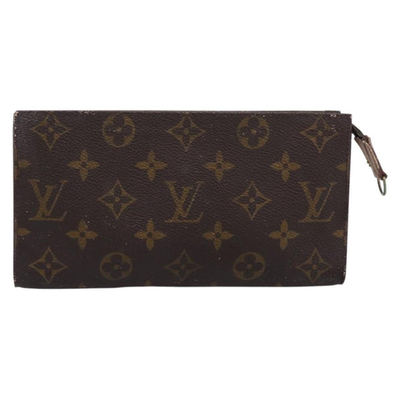 LOUIS VUITTON Monogram Bucket GM Accessory Pouch LV Auth 211454