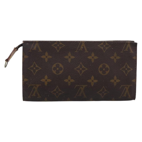 LOUIS VUITTON Monogram Bucket GM Accessory Pouch LV Auth 211454