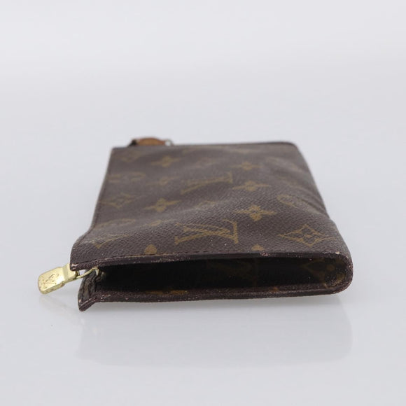 LOUIS VUITTON Monogram Bucket GM Accessory Pouch LV Auth 211454