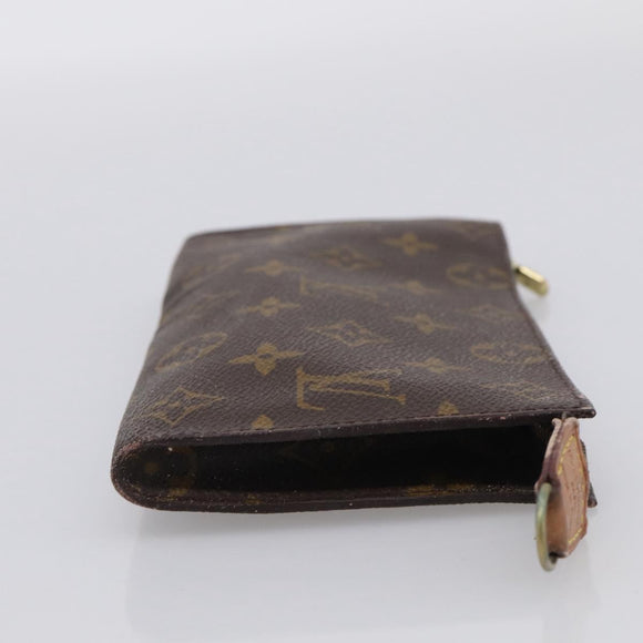 LOUIS VUITTON Monogram Bucket GM Accessory Pouch LV Auth 211454