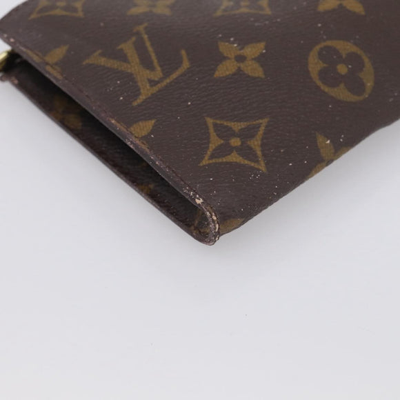 LOUIS VUITTON Monogram Bucket GM Accessory Pouch LV Auth 211454