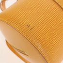 LOUIS VUITTON Epi Soufflot Hand Bag Yellow M52229 LV Auth 211462V-13