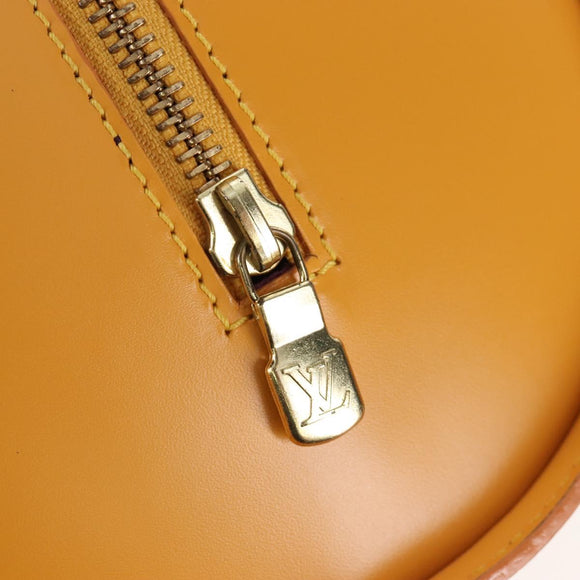 LOUIS VUITTON Epi Soufflot Hand Bag Yellow M52229 LV Auth 211462V
