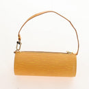LOUIS VUITTON Epi Soufflot Hand Bag Yellow M52229 LV Auth 211462V-24
