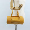 LOUIS VUITTON Epi Soufflot Hand Bag Yellow M52229 LV Auth 211462V-28