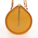 LOUIS VUITTON Epi Soufflot Hand Bag Yellow M52229 LV Auth 211462V-4