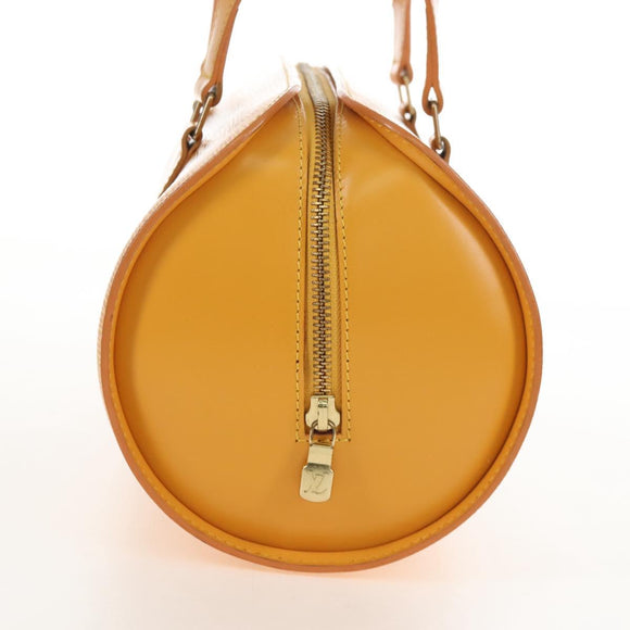 LOUIS VUITTON Epi Soufflot Hand Bag Yellow M52229 LV Auth 211462V