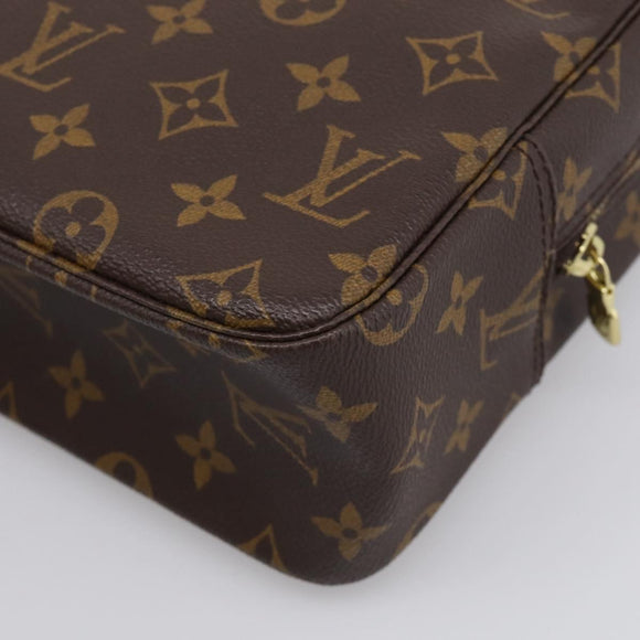 LOUIS VUITTON Monogram Trousse Toilette 28 Clutch Bag M47522 LV Auth 211466A