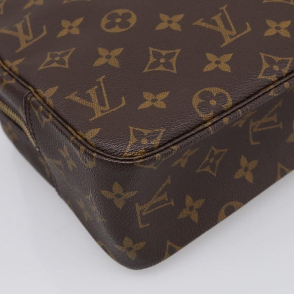 LOUIS VUITTON Monogram Trousse Toilette 28 Clutch Bag M47522 LV Auth 211466A