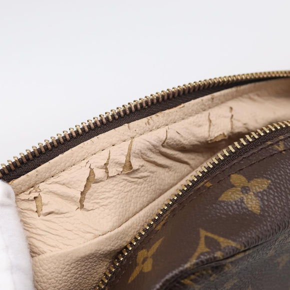 LOUIS VUITTON Monogram Trousse Toilette 28 Clutch Bag M47522 LV Auth 211466A