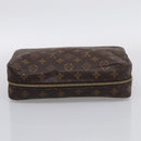 LOUIS VUITTON Monogram Trousse Toilette 28 Clutch Bag M47522 LV Auth 211466A-6