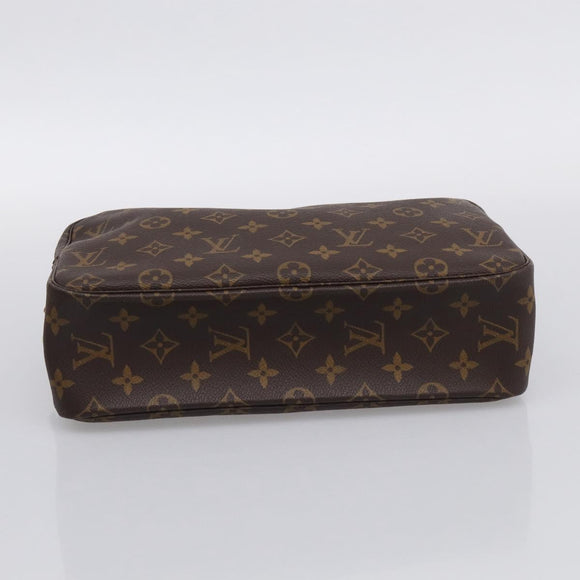 LOUIS VUITTON Monogram Trousse Toilette 28 Clutch Bag M47522 LV Auth 211466A