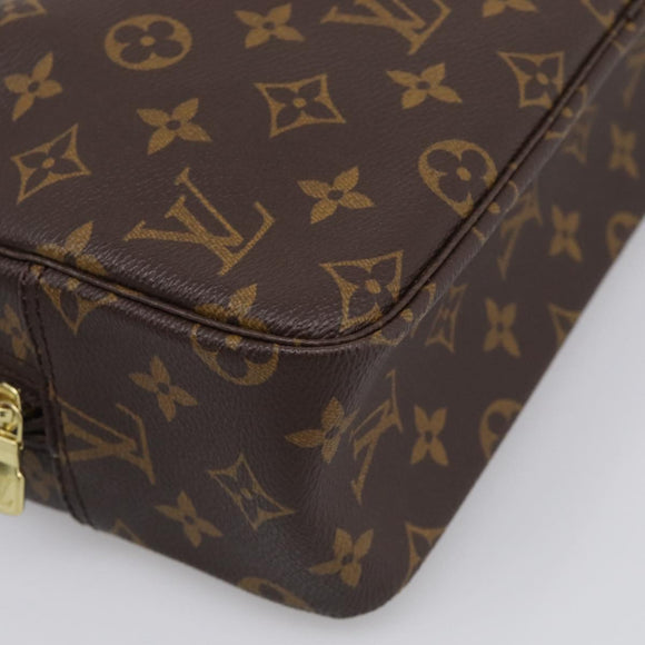 LOUIS VUITTON Monogram Trousse Toilette 28 Clutch Bag M47522 LV Auth 211466A
