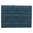 Bottega Veneta Clutch Bag Leather Green Auth 211469V-2