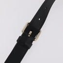 Christian Dior Lady Dior Hand Bag Leather 2way Black Gold Tone Auth 211470SM-12