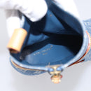 LOUIS VUITTON Monogram Denim Boots 36 Blue LV Auth 211476M-16