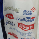 LOUIS VUITTON Multi Logo Jacket Nylon 50 White LV Auth 211477SAM-14