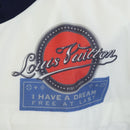 LOUIS VUITTON Multi Logo Jacket Nylon 50 White LV Auth 211477SAM-16
