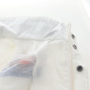 LOUIS VUITTON Multi Logo Jacket Nylon 50 White LV Auth 211477SAM-26