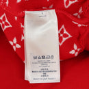 LOUIS VUITTON Monogram Jumpsuit Cotton L Red LV Auth 211479SAM-20