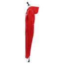 LOUIS VUITTON Monogram Jumpsuit Cotton L Red LV Auth 211479SAM-3