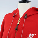 LOUIS VUITTON Monogram Jumpsuit Cotton L Red LV Auth 211479SAM-5