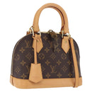 LOUIS VUITTON Monogram Alma BB Hand Bag M53152 LV Auth 211486V-1