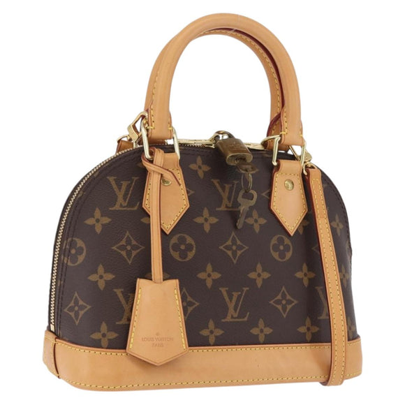 LOUIS VUITTON Monogram Alma BB Hand Bag M53152 LV Auth 211486V