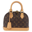 LOUIS VUITTON Monogram Alma BB Hand Bag M53152 LV Auth 211486V-2