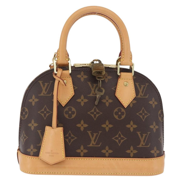 LOUIS VUITTON Monogram Alma BB Hand Bag M53152 LV Auth 211486V