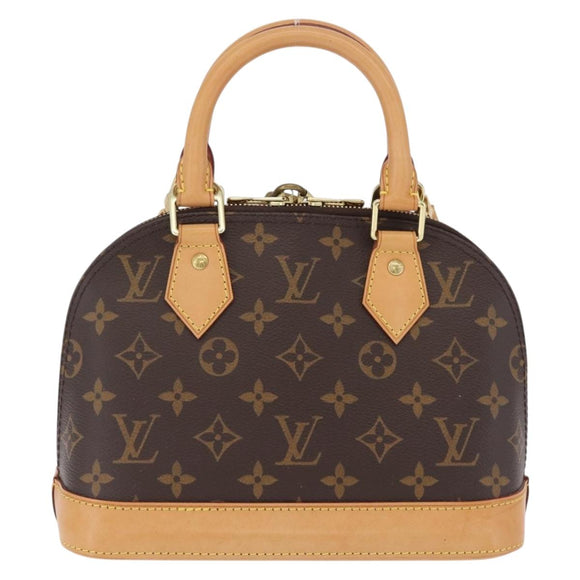 LOUIS VUITTON Monogram Alma BB Hand Bag M53152 LV Auth 211486V