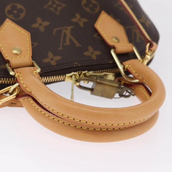 LOUIS VUITTON Monogram Alma BB Hand Bag M53152 LV Auth 211486V