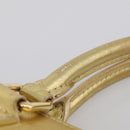 LOUIS VUITTON Suhari Lockit Hand Bag Leather Gold M95433 LV Auth 211489A-10