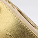 LOUIS VUITTON Suhari Lockit Hand Bag Leather Gold M95433 LV Auth 211489A-27